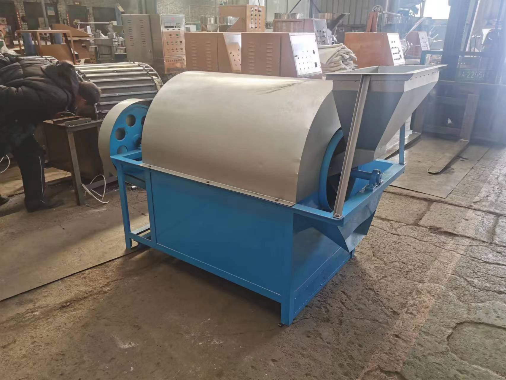 Automatic Electromagnetic Drum Roaster photo 2