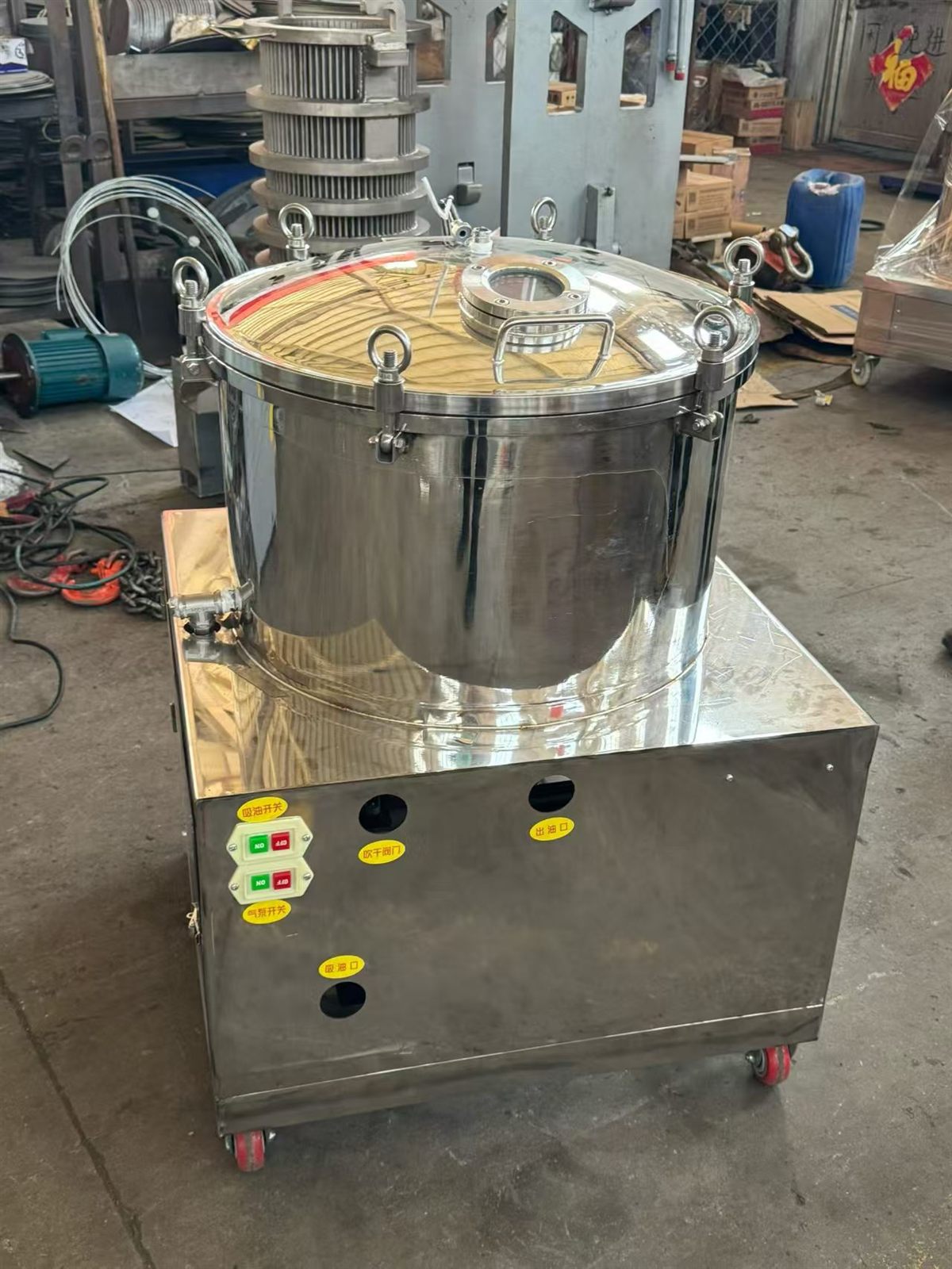 Fully Automatic Electronic Control Oil Filter Machine photo 3