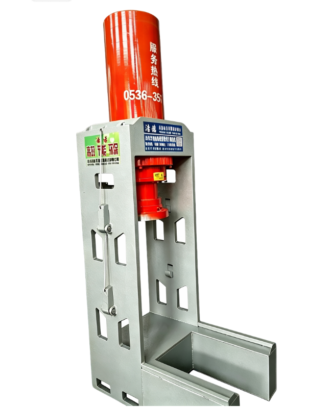 HN365 Vertical Hydraulic Oil Press - Upgraded 365-ton press for hard oilseeds