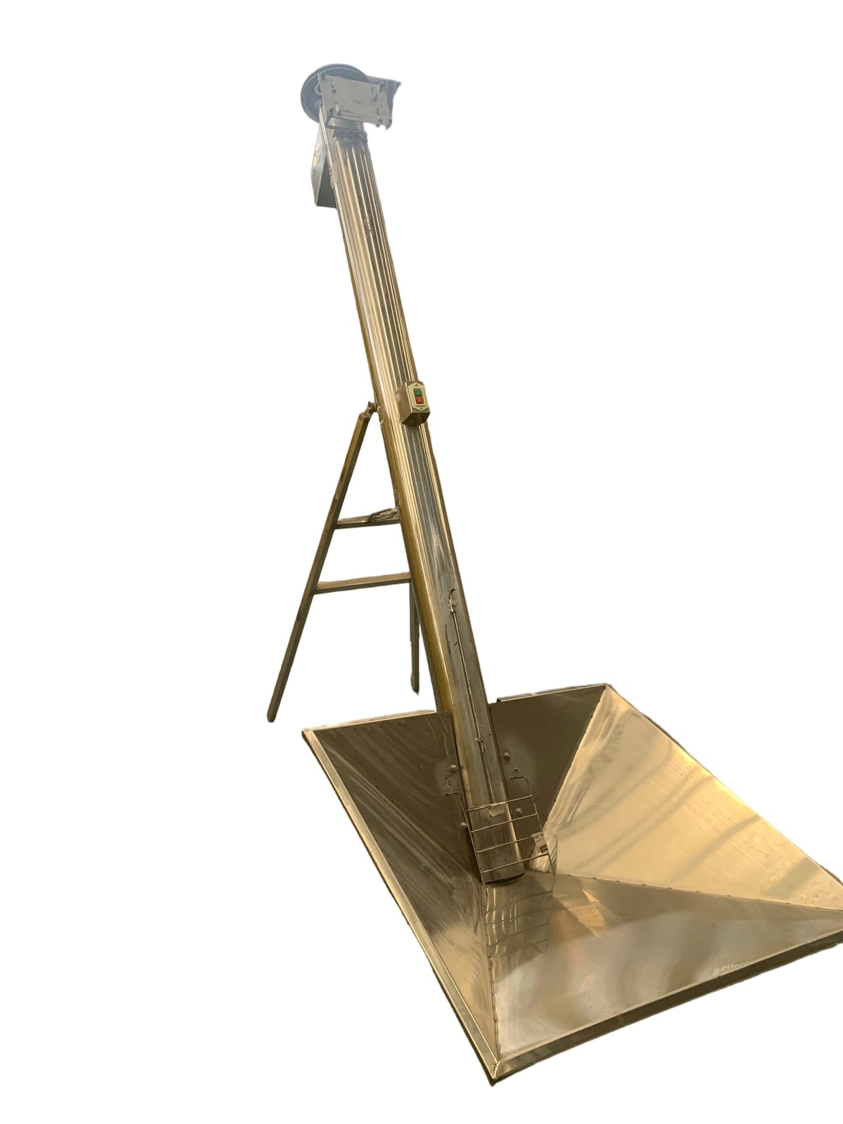 Stainless Steel Vertical Screw Conveyor photo 2
