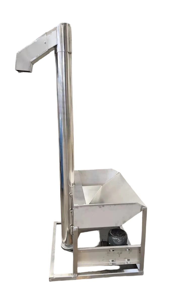 Stainless Steel Vertical Screw Conveyor photo 3